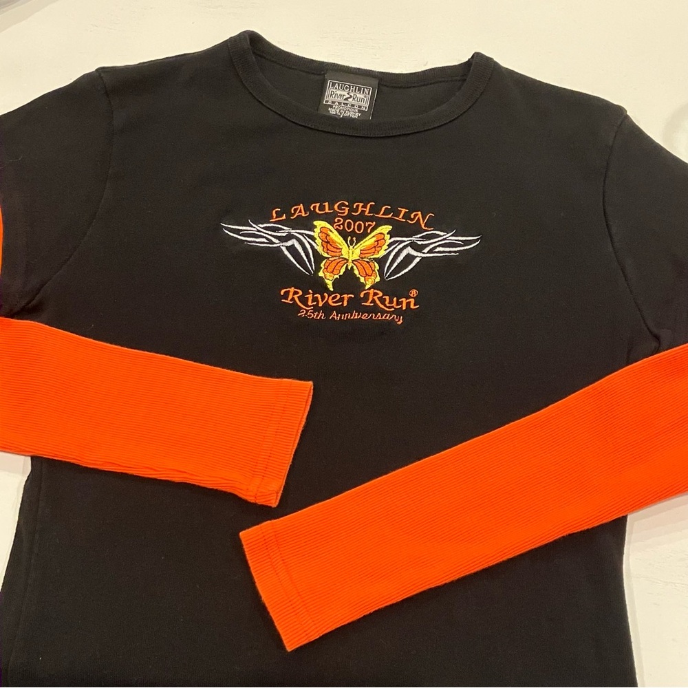 Long Sleeve Top with Graphic Design